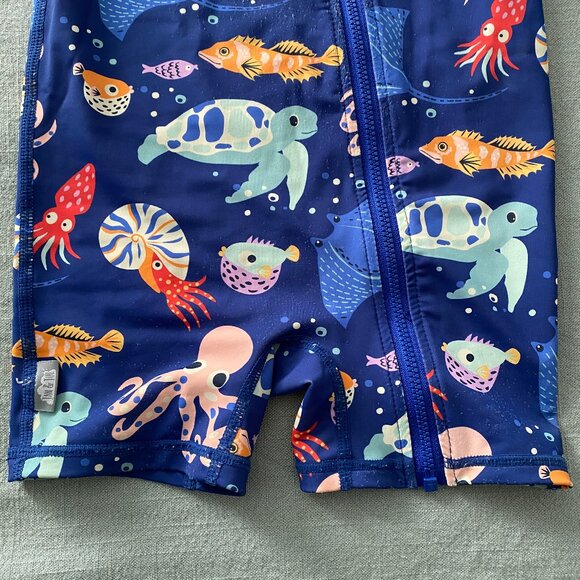 Jan & Jul One Piece UV Swimsuit | Sea Friends print, 18-24 months - Picture 6 of 15
